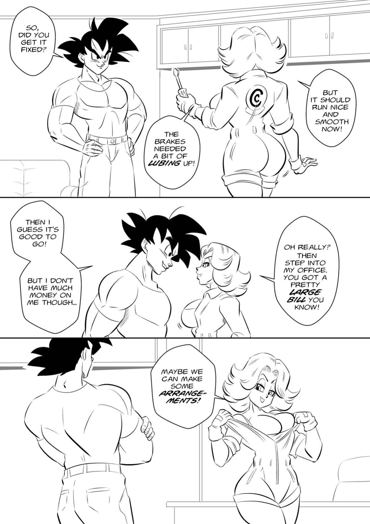 [FunsexyDB] On Set (Dragon Ball Z)