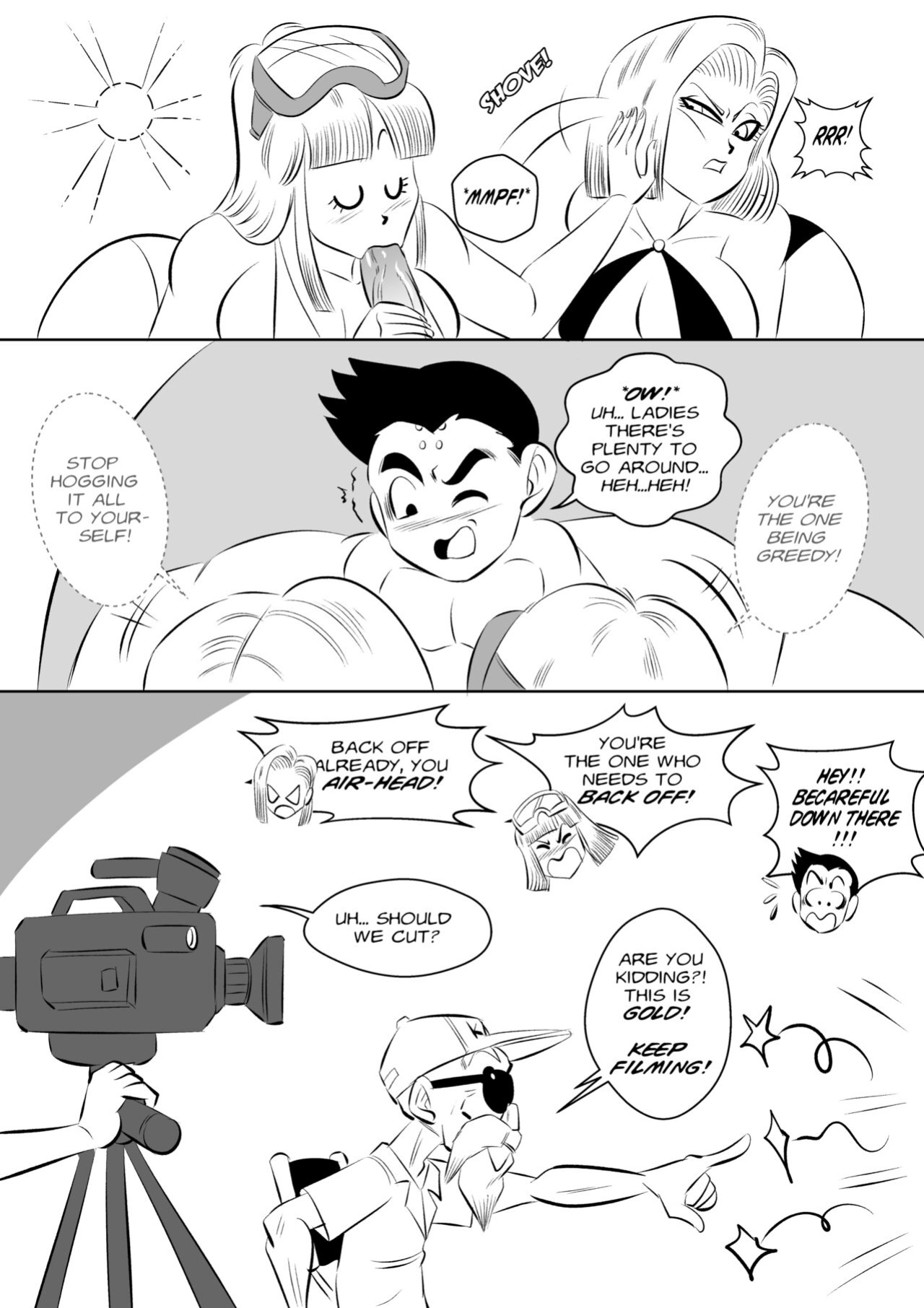 [FunsexyDB] On Set (Dragon Ball Z)