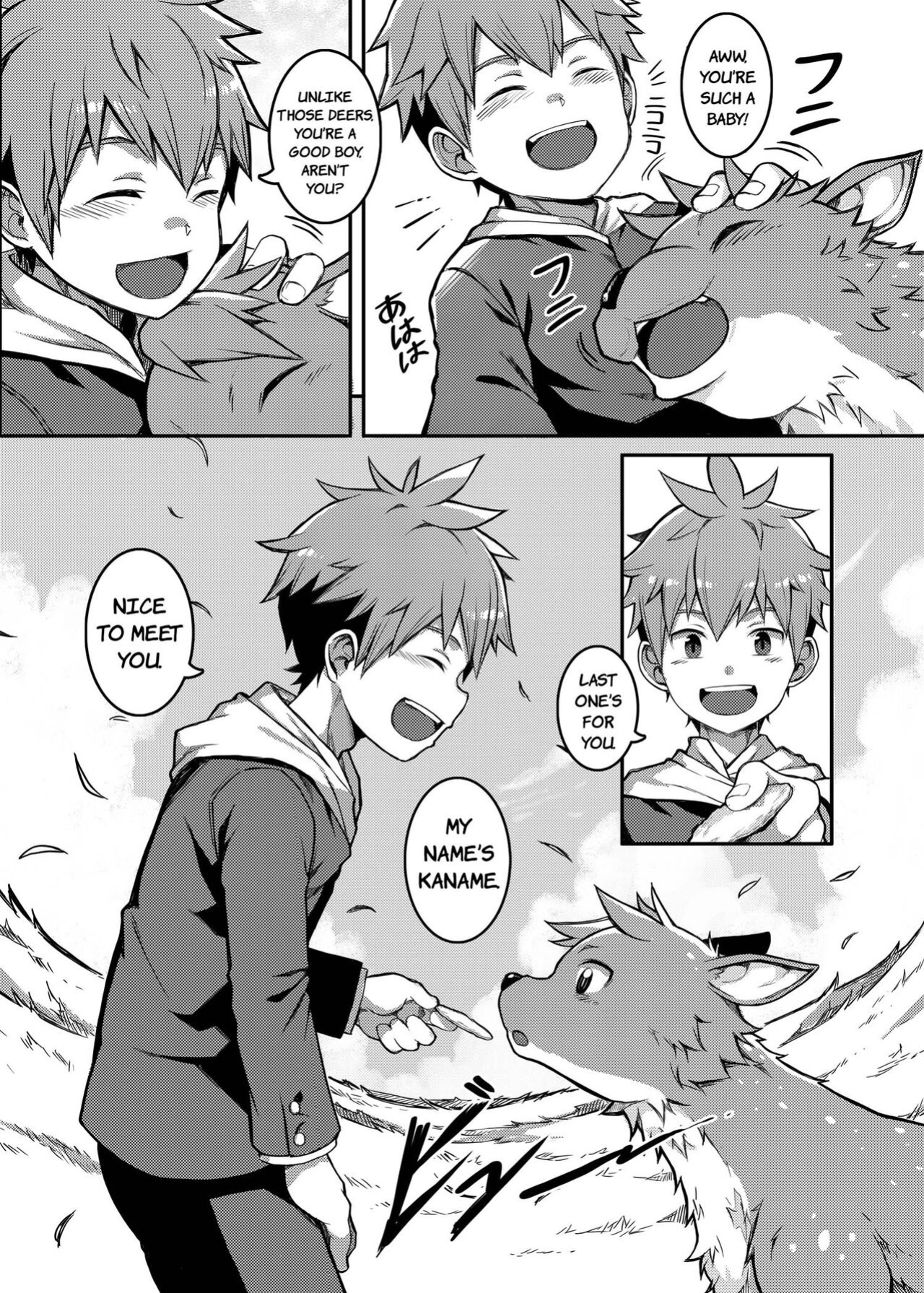 [Beater (daikung)] Yoroshiku, Shika-kun! | Nice to Meet You, Deer-kun! [Uncensored]