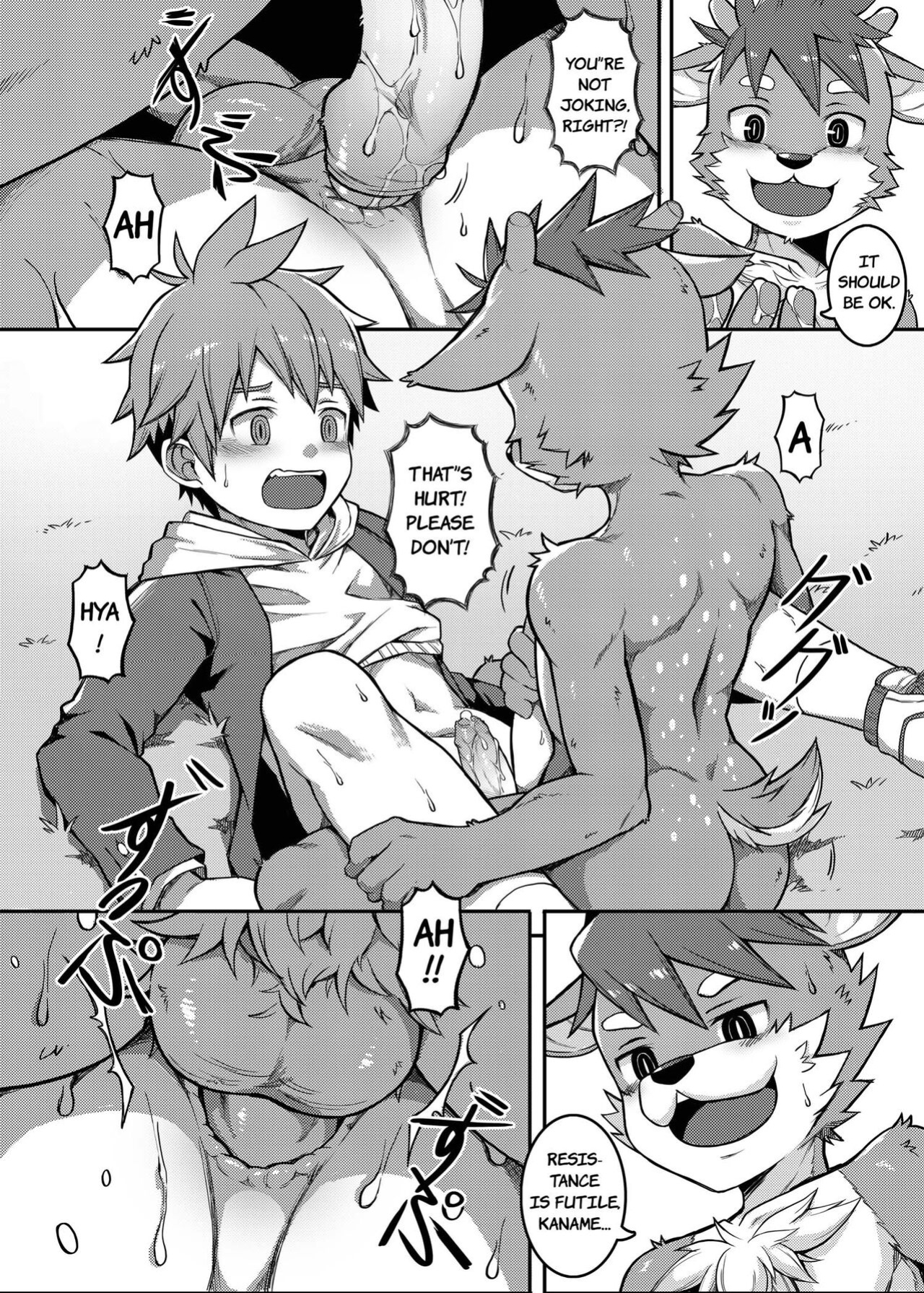 [Beater (daikung)] Yoroshiku, Shika-kun! | Nice to Meet You, Deer-kun! [Uncensored]