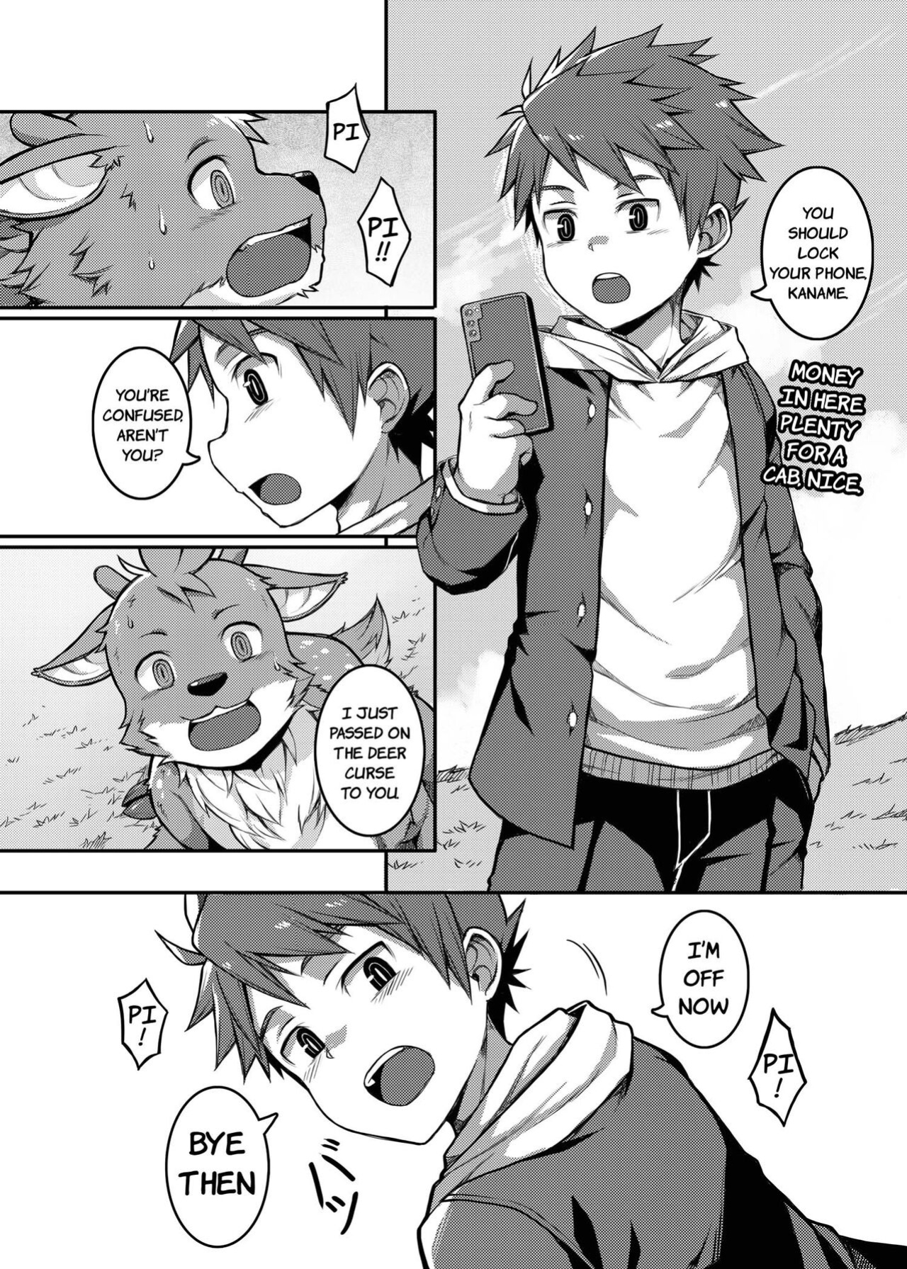 [Beater (daikung)] Yoroshiku, Shika-kun! | Nice to Meet You, Deer-kun! [Uncensored]