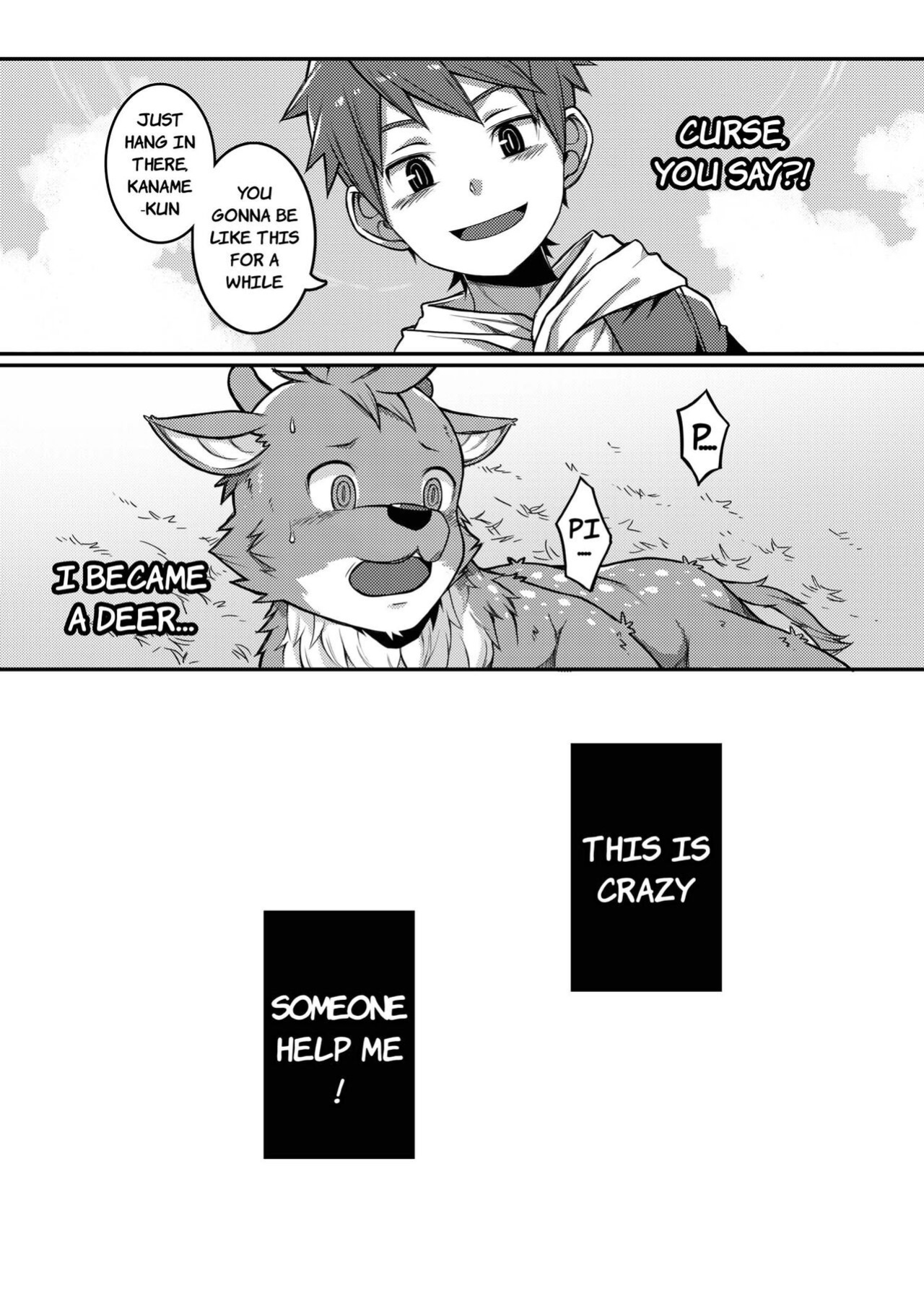 [Beater (daikung)] Yoroshiku, Shika-kun! | Nice to Meet You, Deer-kun! [Uncensored]