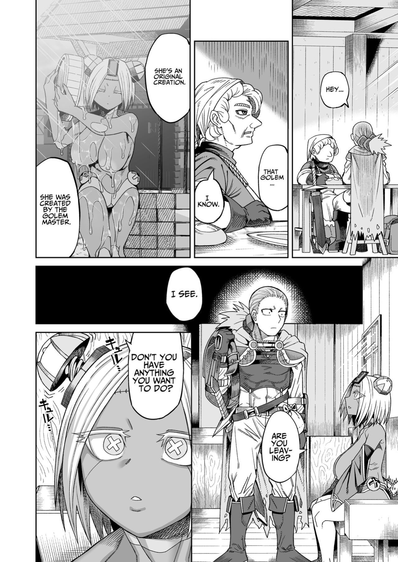 [Sakeitiba (Samon Shiu)] Ippaku Futsuka Onaho Tsuki 500G | 500G For Two Days, One Night With Onahole Golem [Solid Rose]