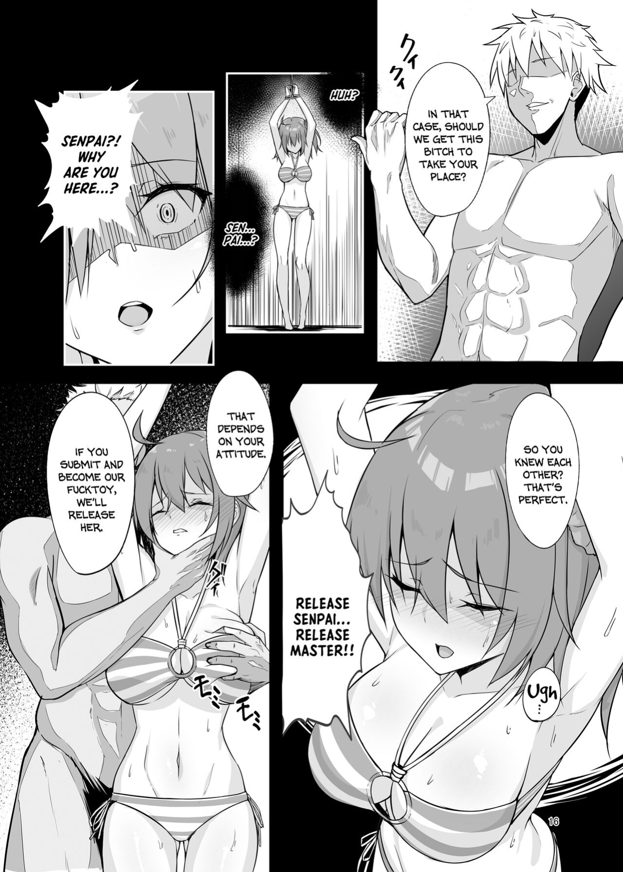 [Tamago Dog (Kawaruhi)] Mash Bad End (Fate/Grand Order) [B147]