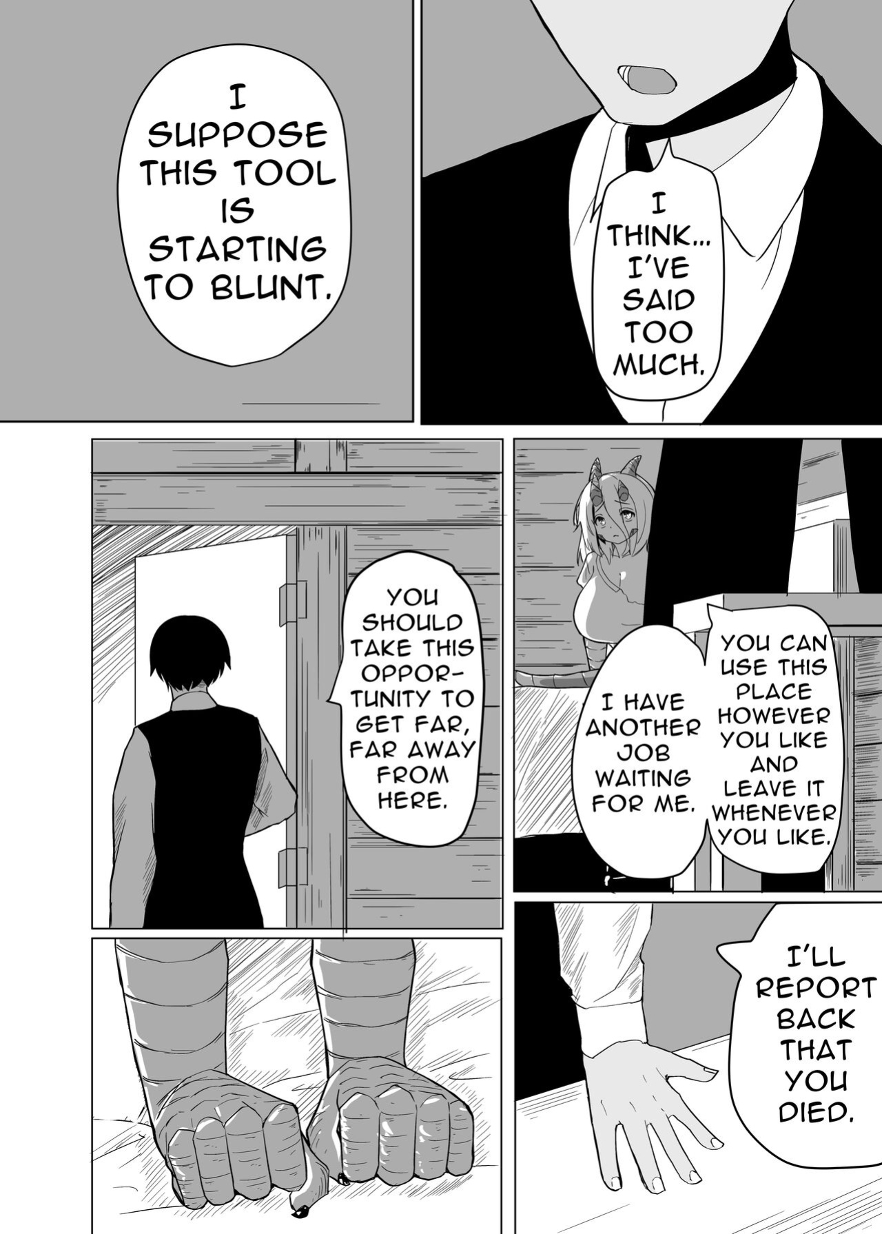 [Saikutsu Kichi (Kagarimachi Konatsu)] The Pure Love Pleasure of a Persecuted Dragon Girl and an Assassin at His Limit [Fantasy Primer]
