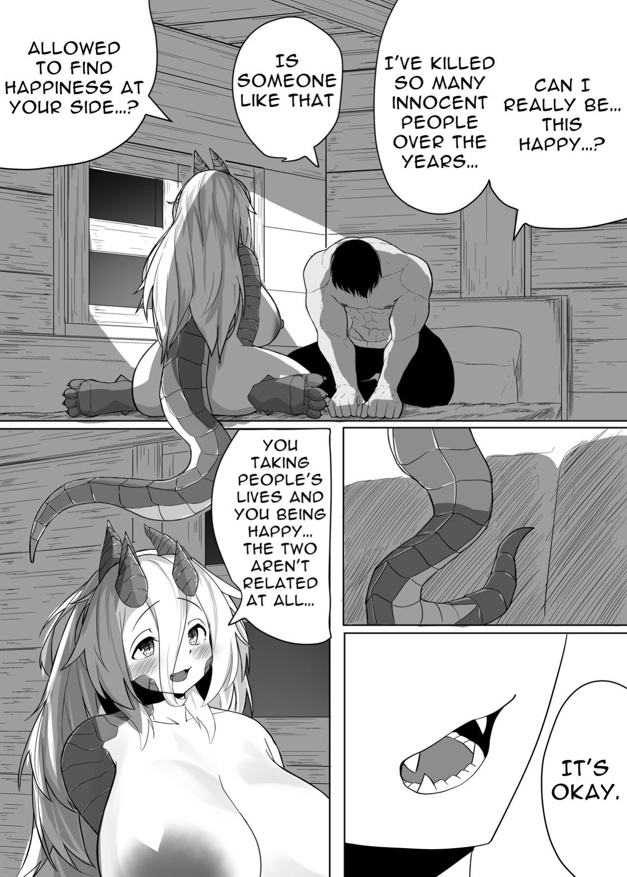 [Saikutsu Kichi (Kagarimachi Konatsu)] The Pure Love Pleasure of a Persecuted Dragon Girl and an Assassin at His Limit [Fantasy Primer]