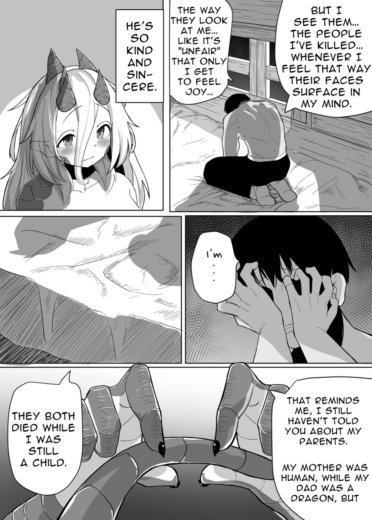 [Saikutsu Kichi (Kagarimachi Konatsu)] The Pure Love Pleasure of a Persecuted Dragon Girl and an Assassin at His Limit [Fantasy Primer]