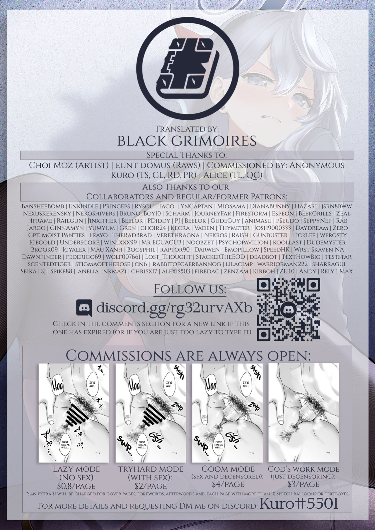 [Tana kara Marriage (Choi Moz)] Bisho Bisho Archive ~Amau Ako Hen~ | Soaking Wet Archive ~Amau Ako's Chapter~ (Blue Archive) [Black Grimoires]