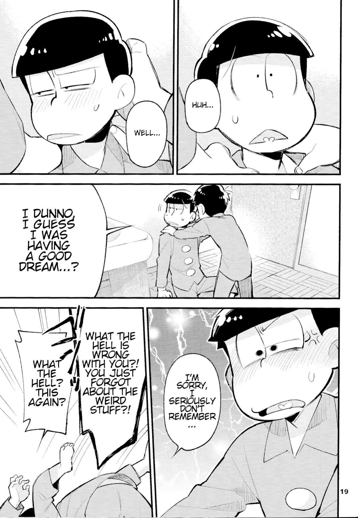 [Kanbotsu Genkan (PAN2)] WAKE UP, BROTHER. (Osomatsu-san)