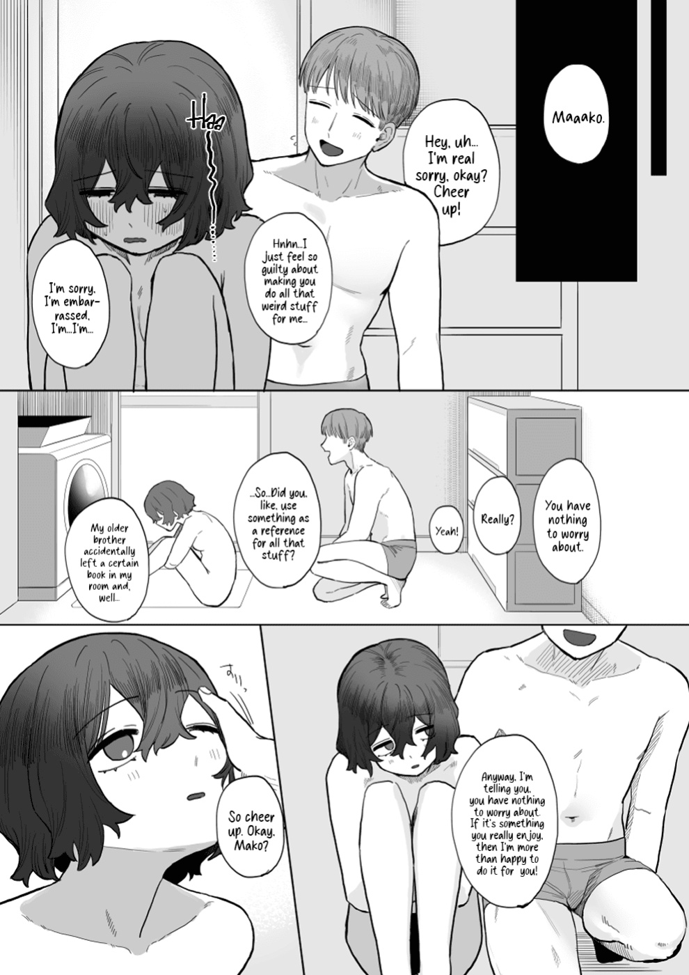 [Oyogi (Kanashiro no Hako)] Yasashii Kimi ni Ijiwaru Saretai | Gentle You, Bully Me [A Cool Person]