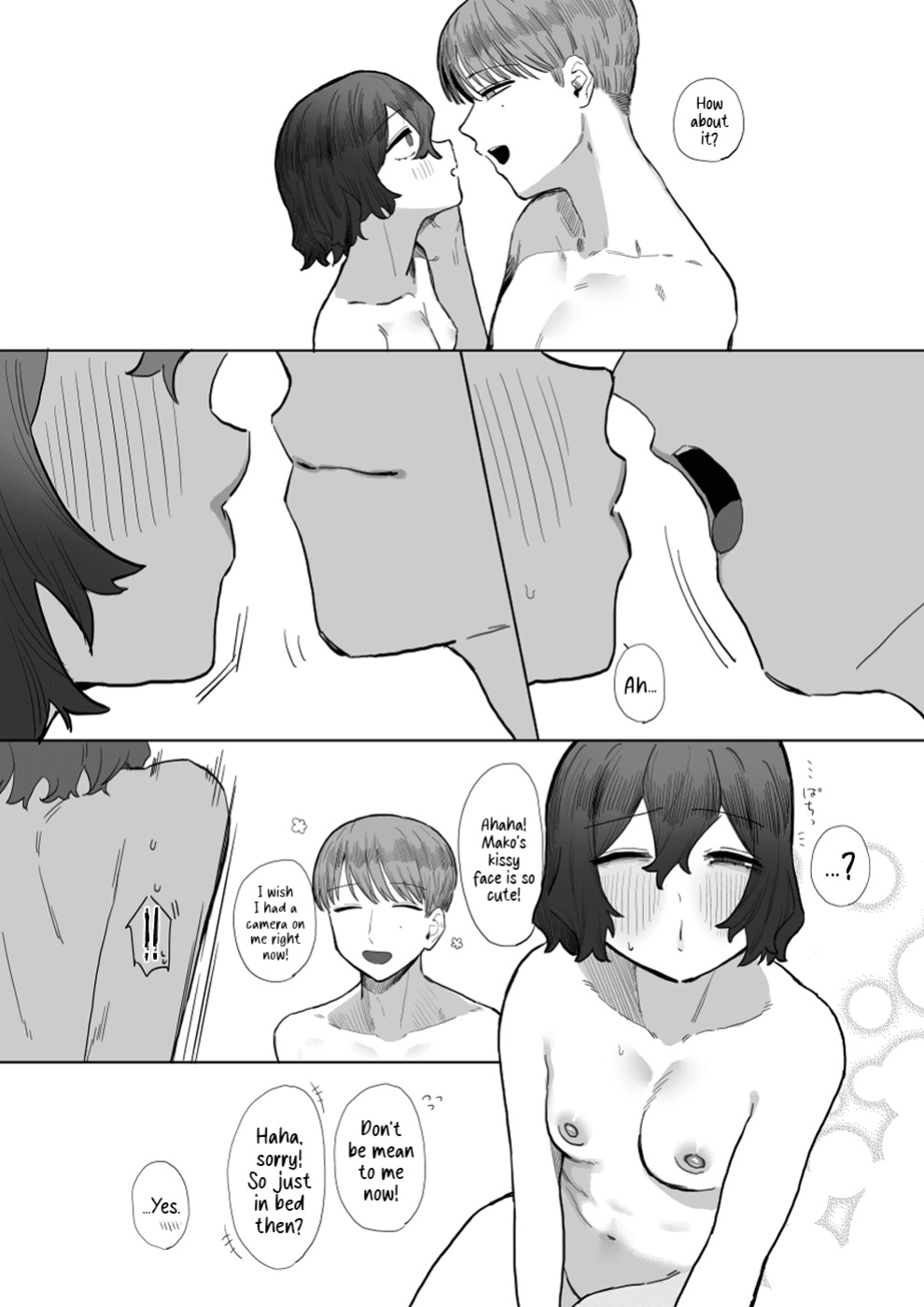 [Oyogi (Kanashiro no Hako)] Yasashii Kimi ni Ijiwaru Saretai | Gentle You, Bully Me [A Cool Person]