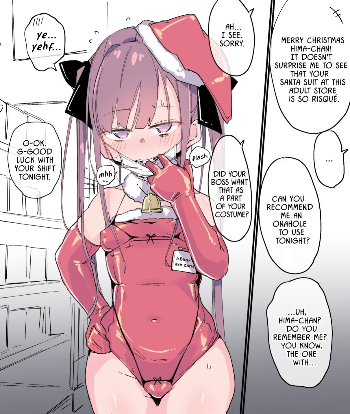 [ura_macoto] Streaming of a Tight Christmas (Idol live-streamed forced clitoral erection. Crotch rope, shaming, exposing, punishing)