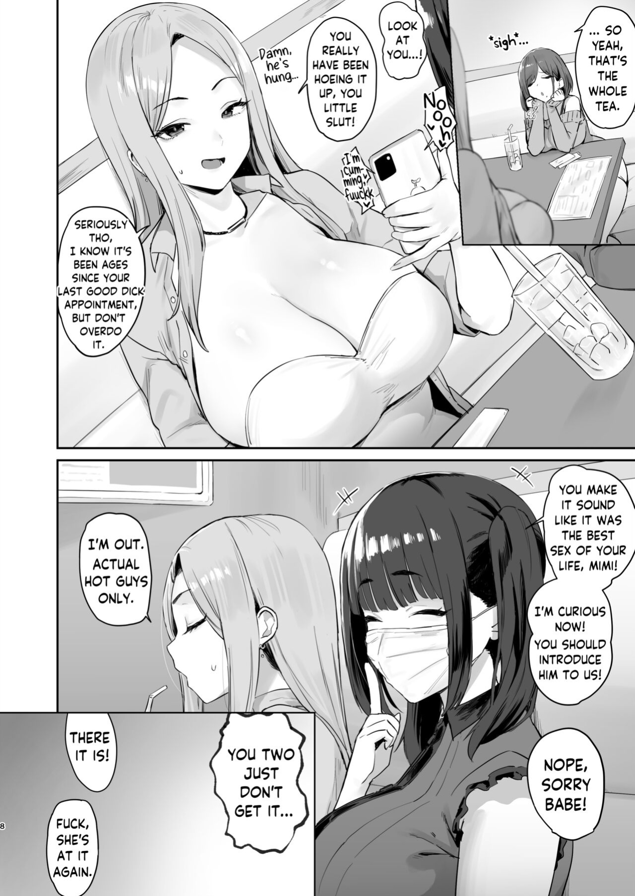 [Hotate Chanpon (Hotate-chan)] Papakatsu JD, Ochinpo Yuuryou Bukken o Mitsukeru. | College Sugar Baby - On the Market for Some Prime Daddy Dick [SaLamiLid]