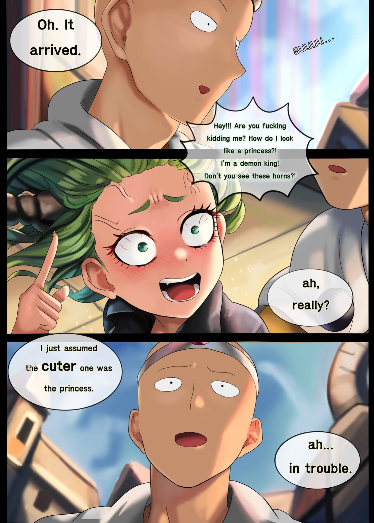 Tatsumaki & Saitama love story [rkrk12]