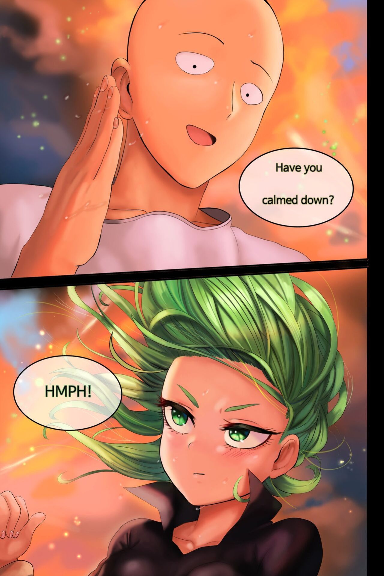 Tatsumaki & Saitama love story [rkrk12]