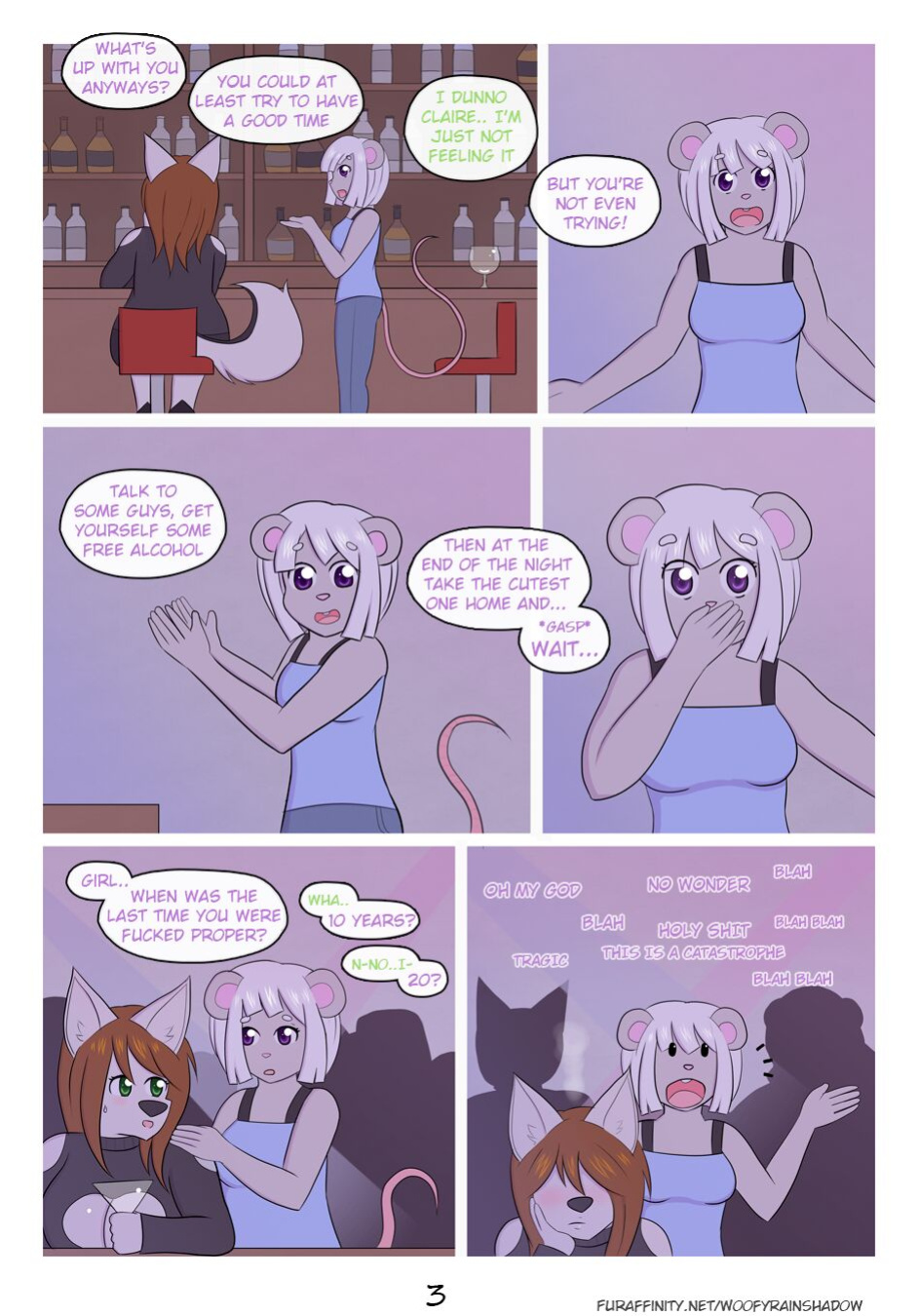 [Woofy Rainshadow] Repressed Urges + Released Inhibitions
