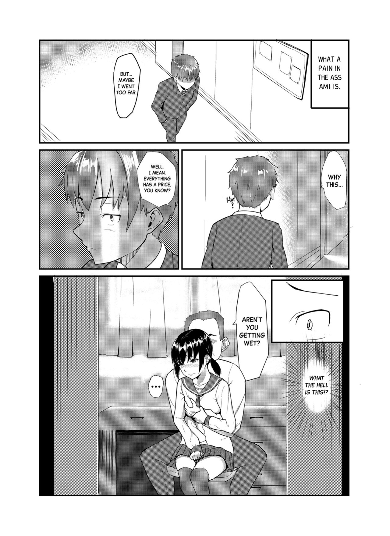 [Chonmage Teikoku (Magekichi)] Chuunen Kyoushi ni Netorareta Osananajimi | Childhood Friend Cuckolded by a Middle-aged School Teacher [Black Grimoires]