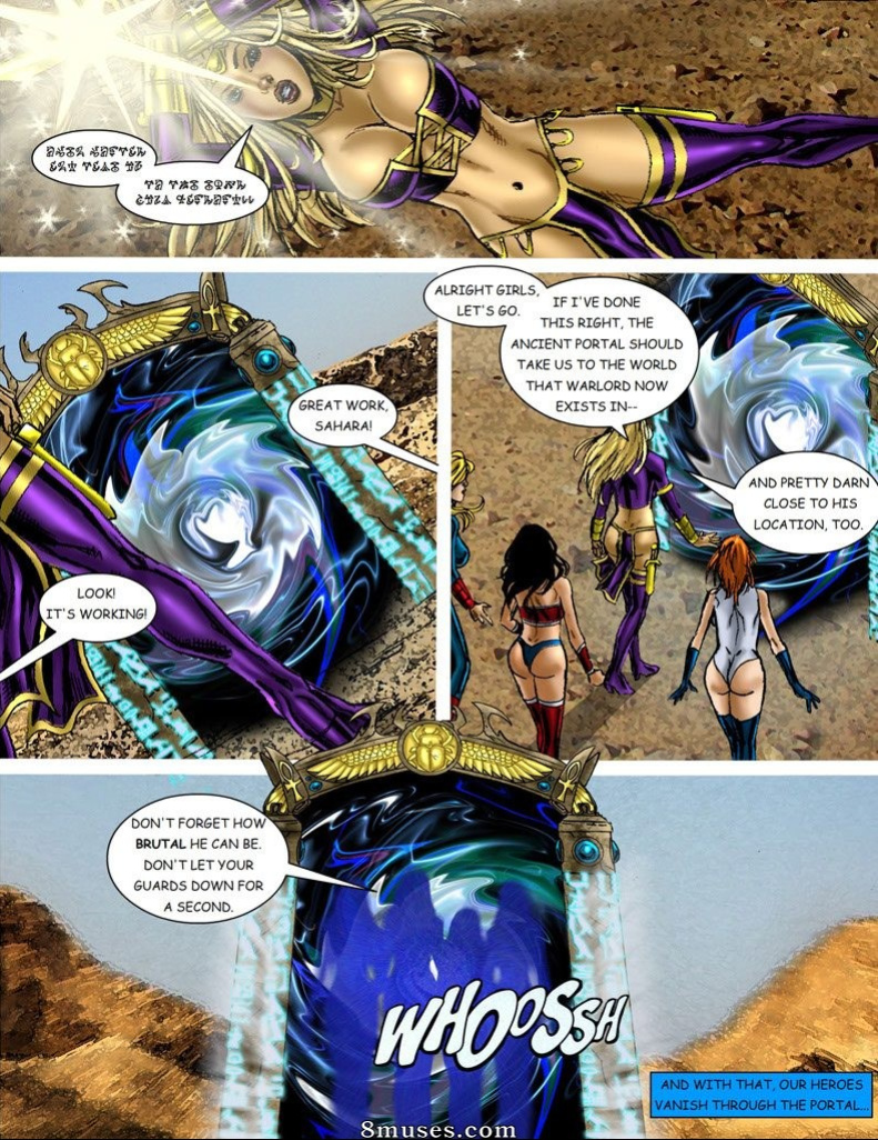 9 Superheroine - 9 Superheroine ws Warlords part1