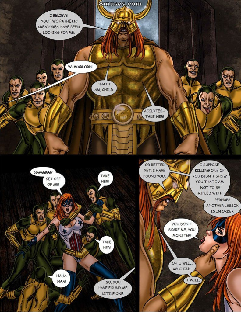 9 Superheroine - 9 Superheroine ws Warlords part1