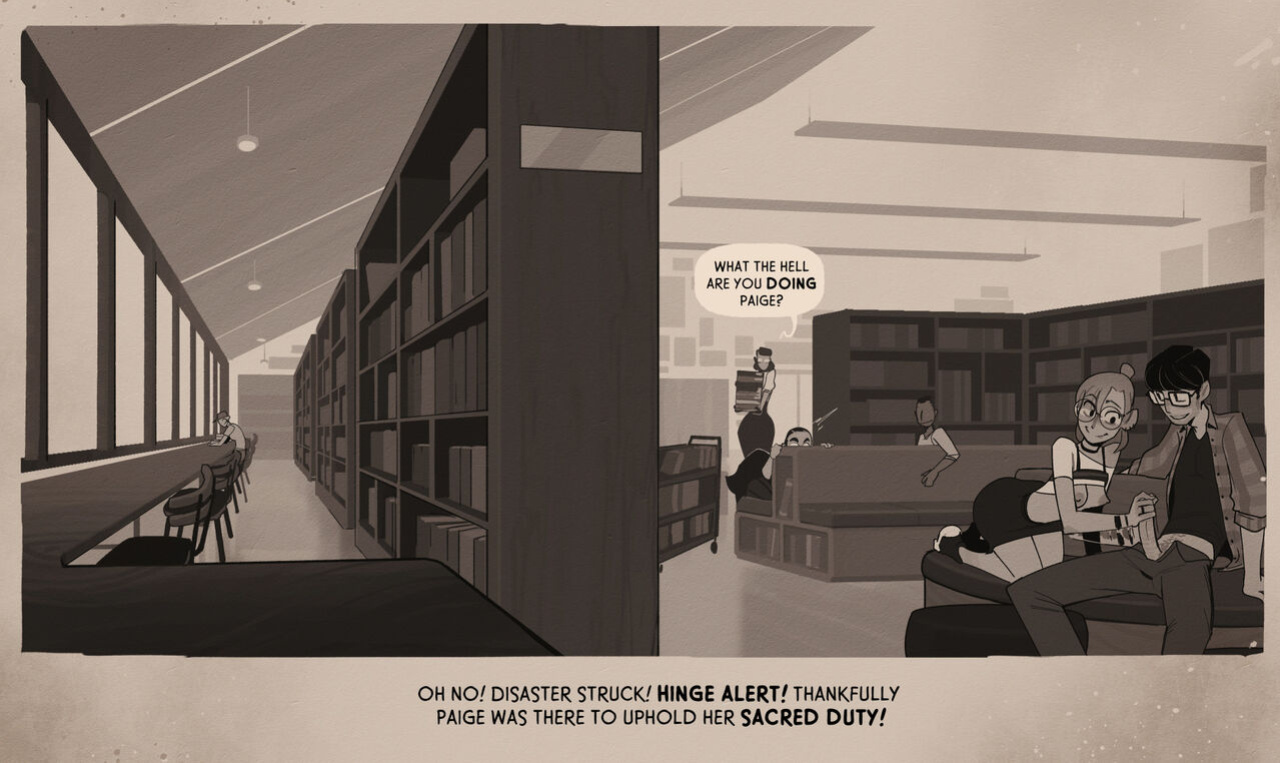 [Incase] Week at the Library (completed)