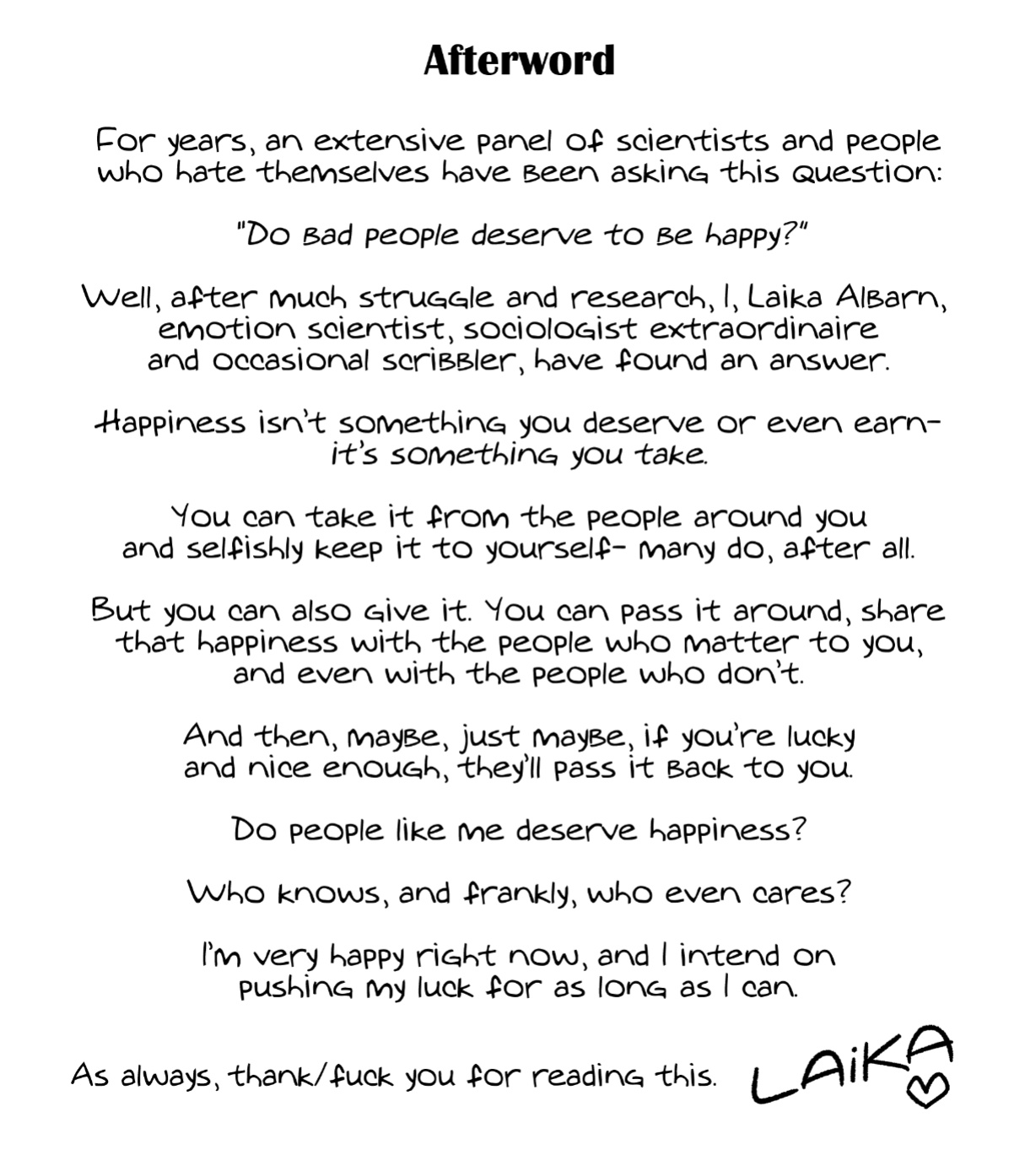 (LAiKA albarn) Limerence Part 6: Al Cuore Non Si Comanda