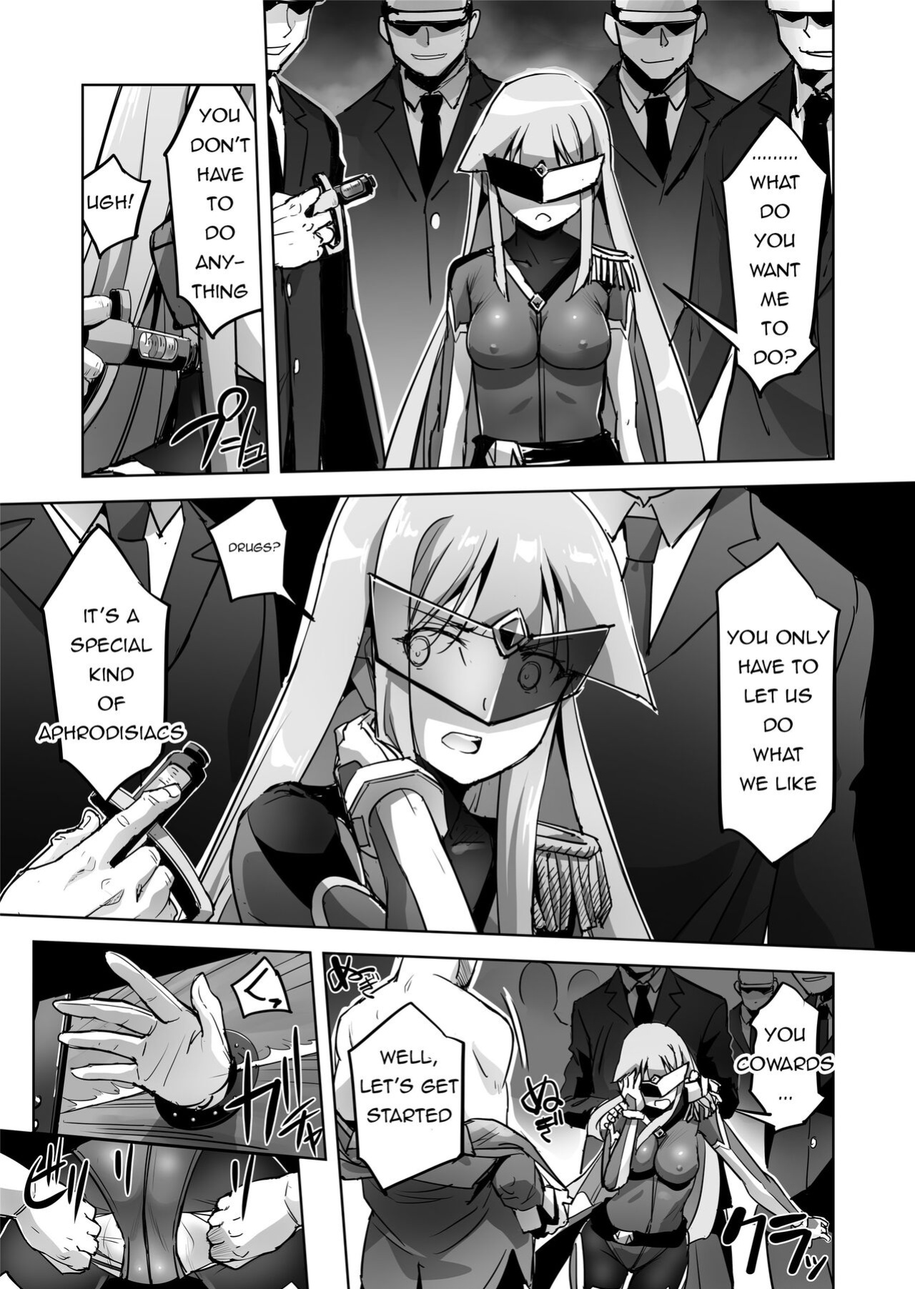 [No Future (Hashioto Ranki, SASAYUKi)] FlameFrost Duo TWIN CURELY ~Yuri Heroines Defeated By Dick~ Part 1+2