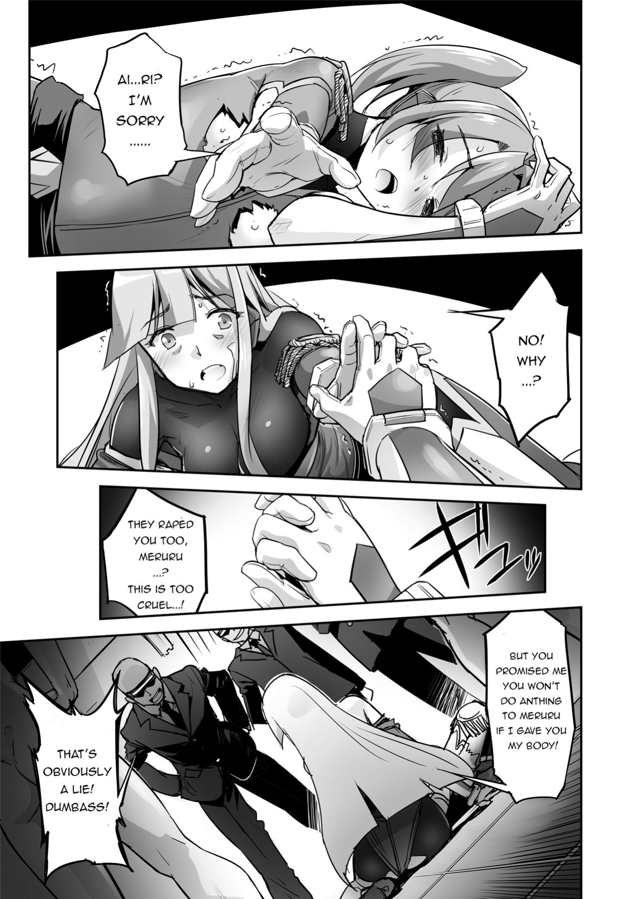 [No Future (Hashioto Ranki, SASAYUKi)] FlameFrost Duo TWIN CURELY ~Yuri Heroines Defeated By Dick~ Part 1+2