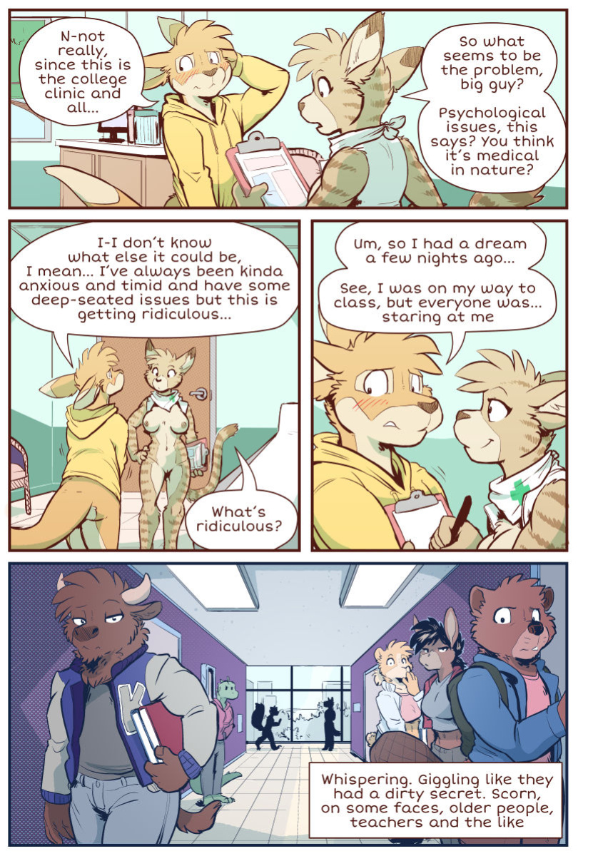 [RickGriffin] Strange Visions/What Happens On Campus Avenue #1
