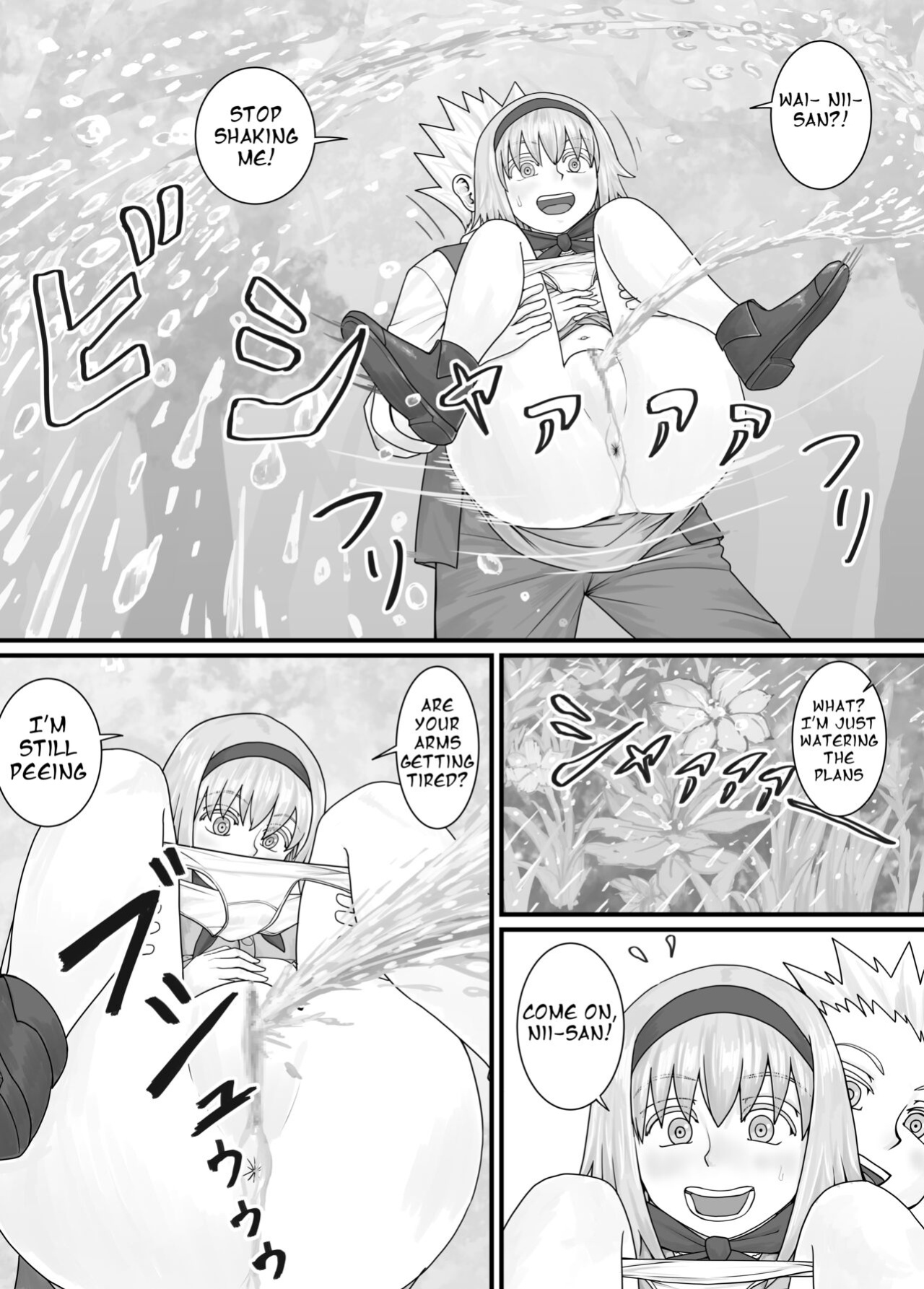 [DODOMESU3SEI] 妹におしっこを見せてもらう漫画 ch. 1-13