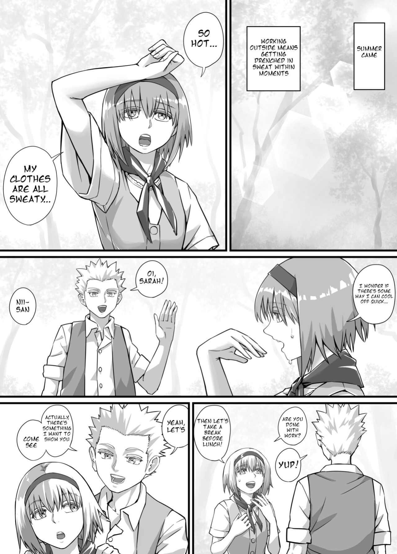 [DODOMESU3SEI] 妹におしっこを見せてもらう漫画 ch. 1-13