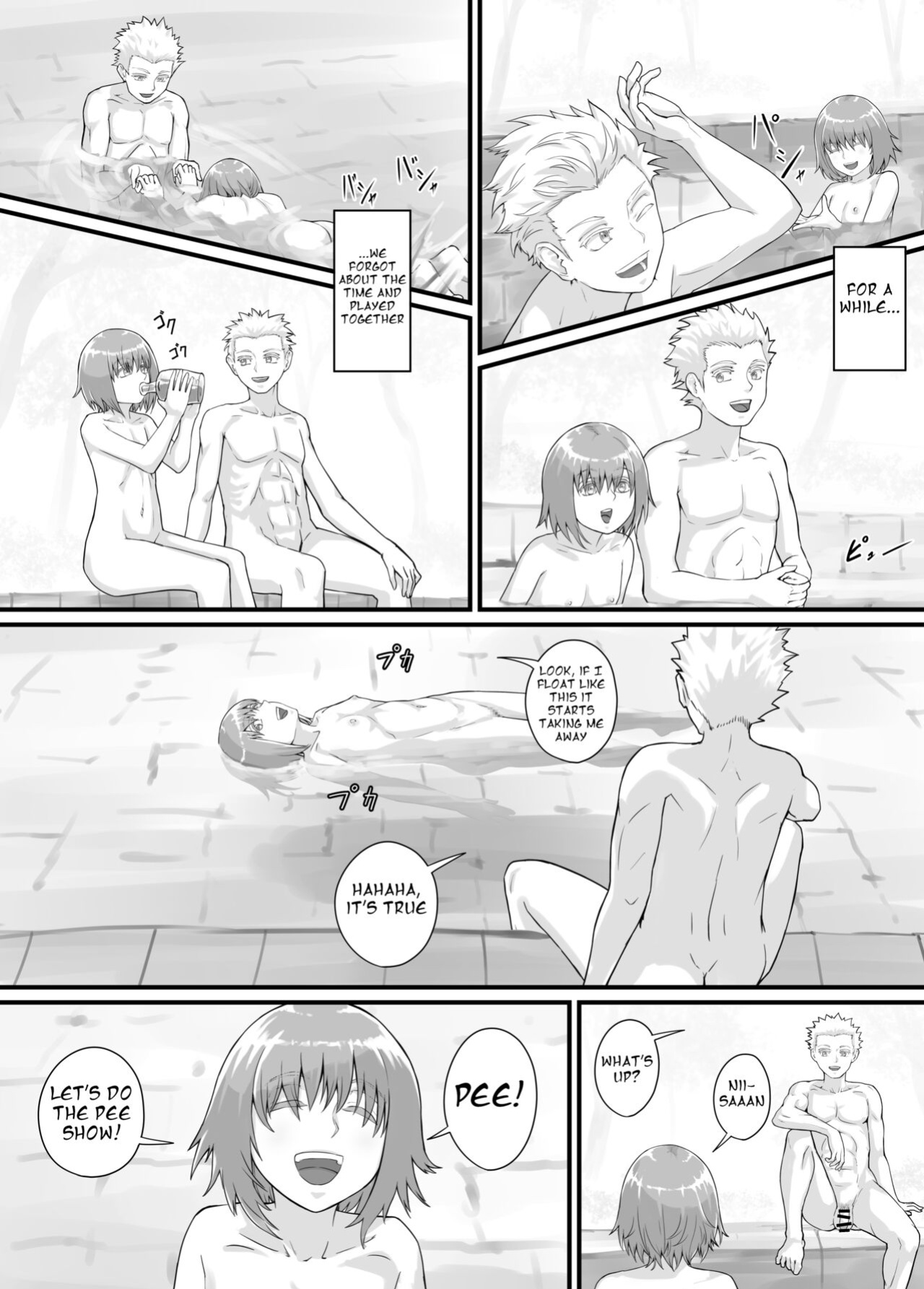 [DODOMESU3SEI] 妹におしっこを見せてもらう漫画 ch. 1-13