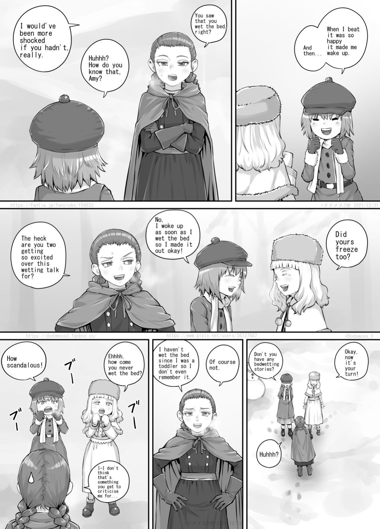 [DODOMESU3SEI] 妹におしっこを見せてもらう漫画 ch. 1-13