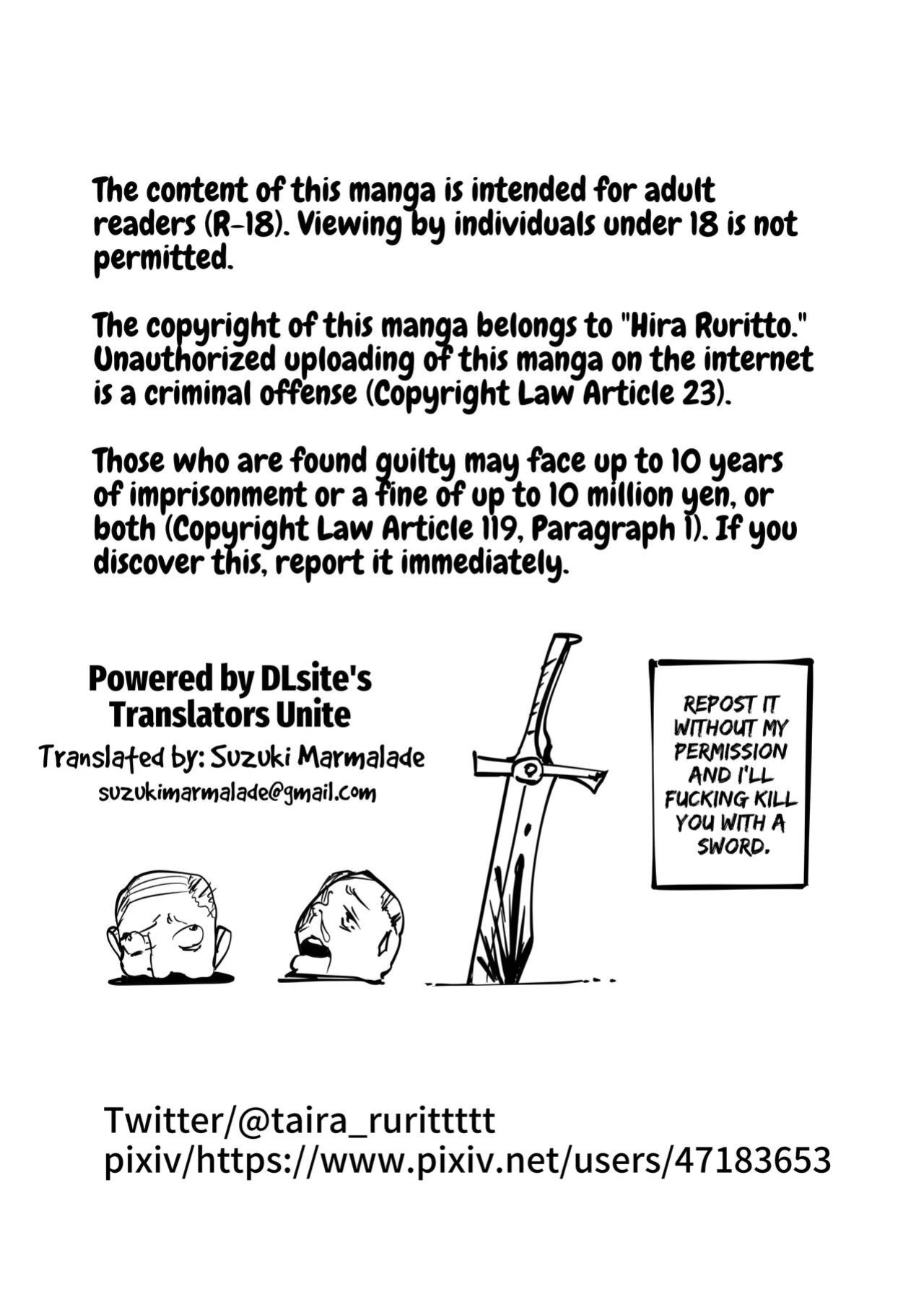 [Flat Rurit (Taira Rurit)] Seiso na JK ni Chinchin Hayashitara Zenbu Bukkowareta Hanashi All Hell Was Unleashed When A Prim & Proper JK Grew A Dick [Suzuki Marmalade]