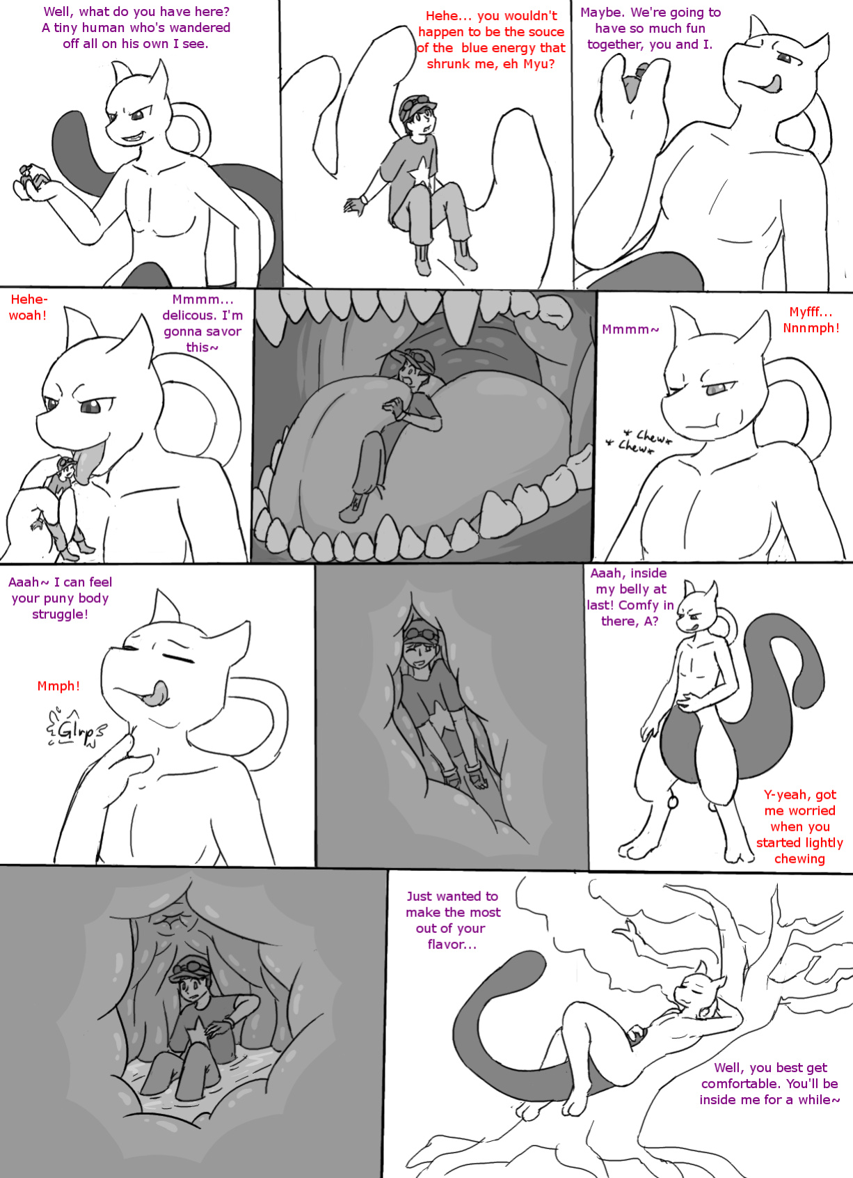 [Livinlovindude] Myu, Mewtwo, and A Comic