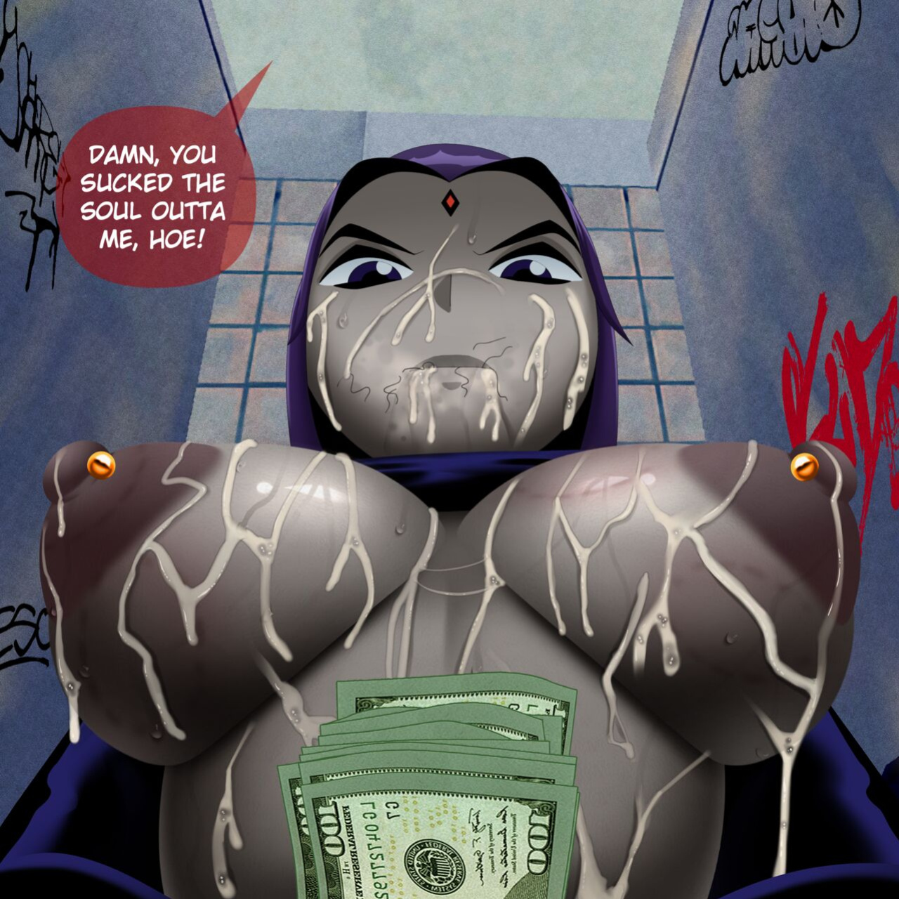 [Doomypomp] Raven's Side Hustle (Teen Titans)