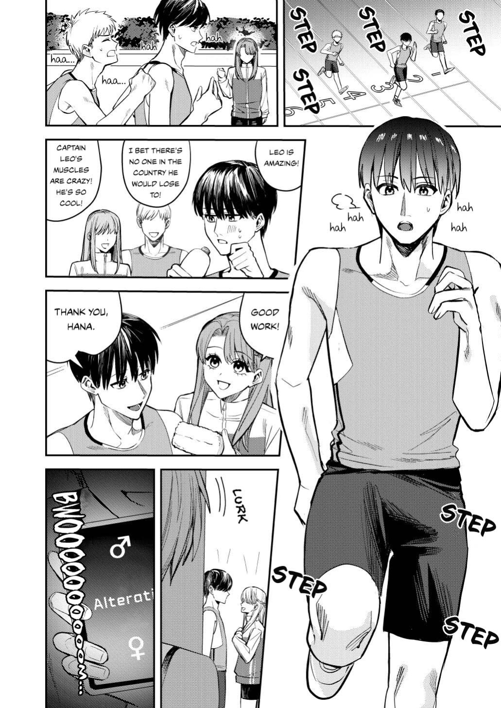 [Amuai Okashi Seisakusho (Betty)] Rikujoubu no Ore ga Onna ni sarete Kairaku ni Ochiteiku Ohanashi | How I Was Turned Into A Woman, Left The Track Team, And Became A Slut {Sankaku Scans}