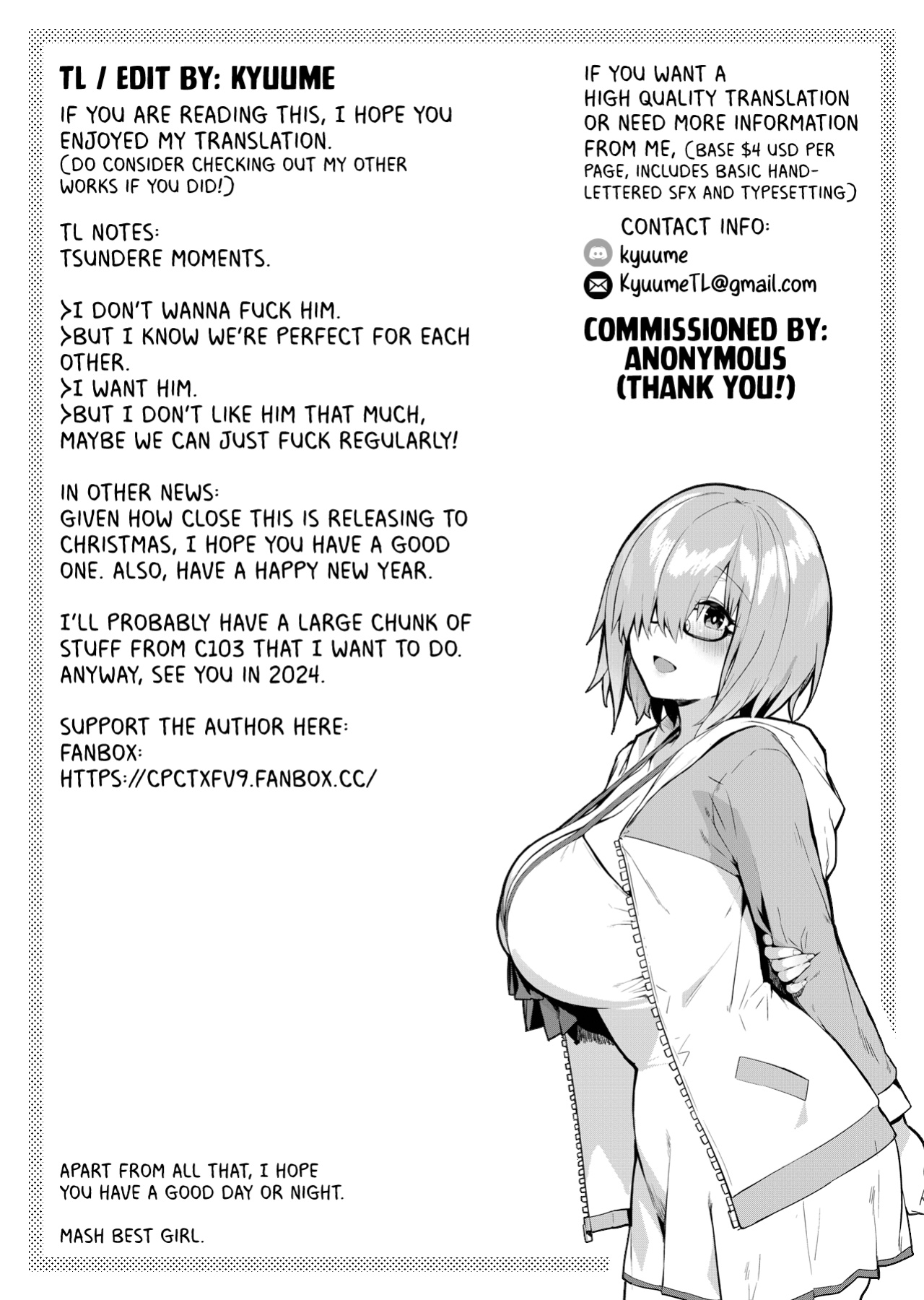 (C100) [Ohanabatake (Siseki Hirame)] Baobhan Sith to SEX Shinai to Derarenai Heya | Baobhan Sith and I Need to Have Sex or Else We Can't Leave This Room! (Fate/Grand Order) [Kyuume]