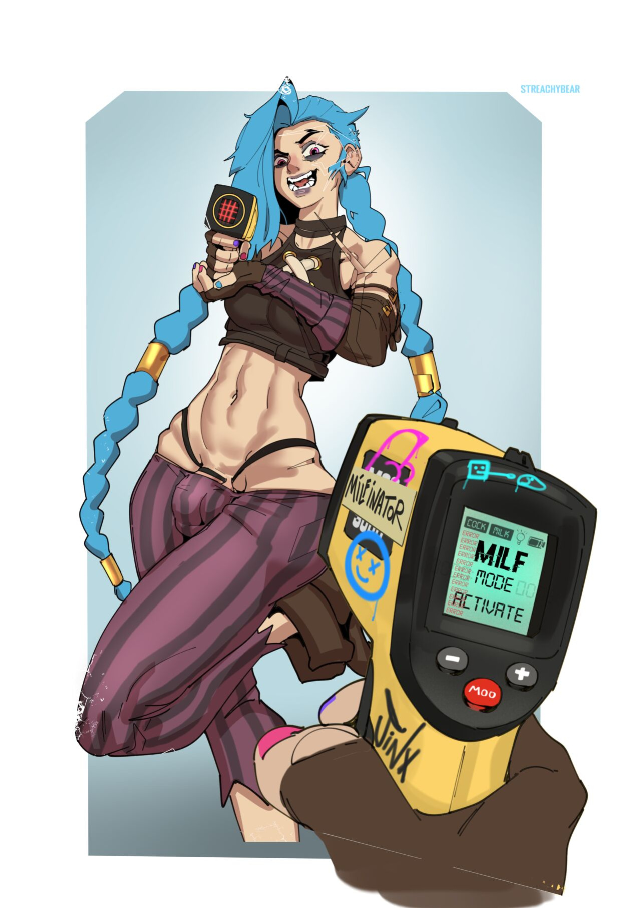 [Streachybear] Jinx POV Milfification