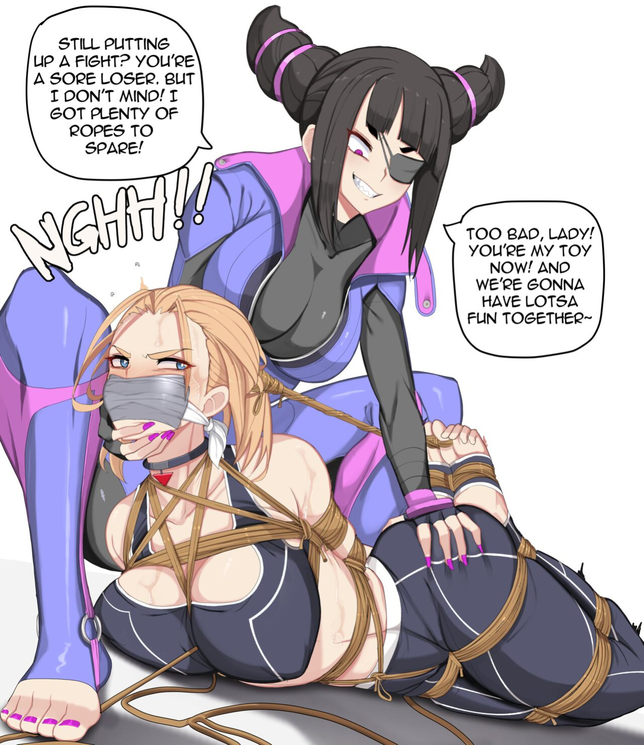 [BagelBomb] Cammy White & Juri-Han [Street Fighter]