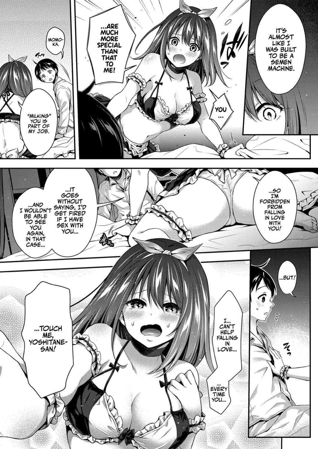 [Hachigo] Harem Maid no Damedame Ecchi | Kinky Sex with My Maid Harem Chapters 01-02 [Team Rabu2]