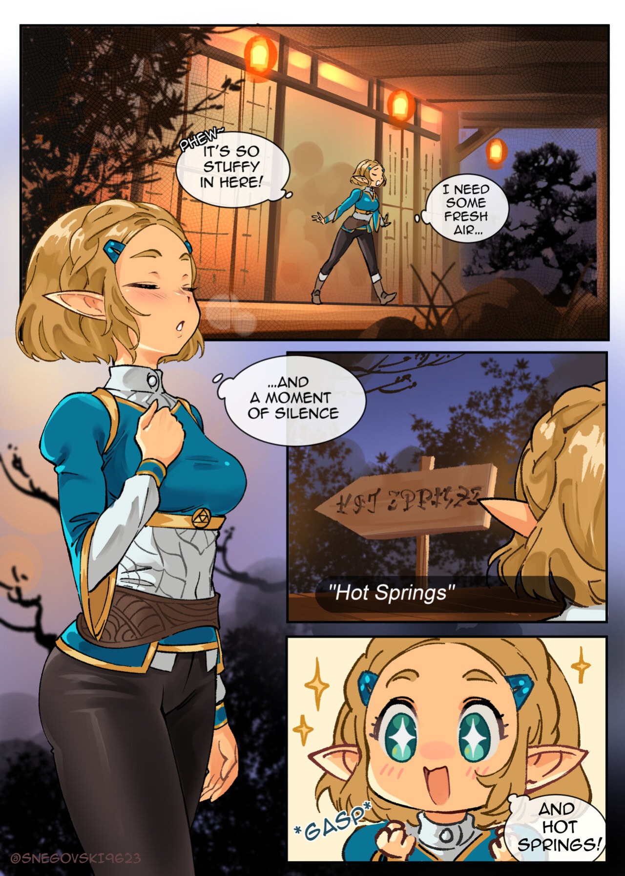[Snegovski] Royal Double Date (The Legend of Zelda)