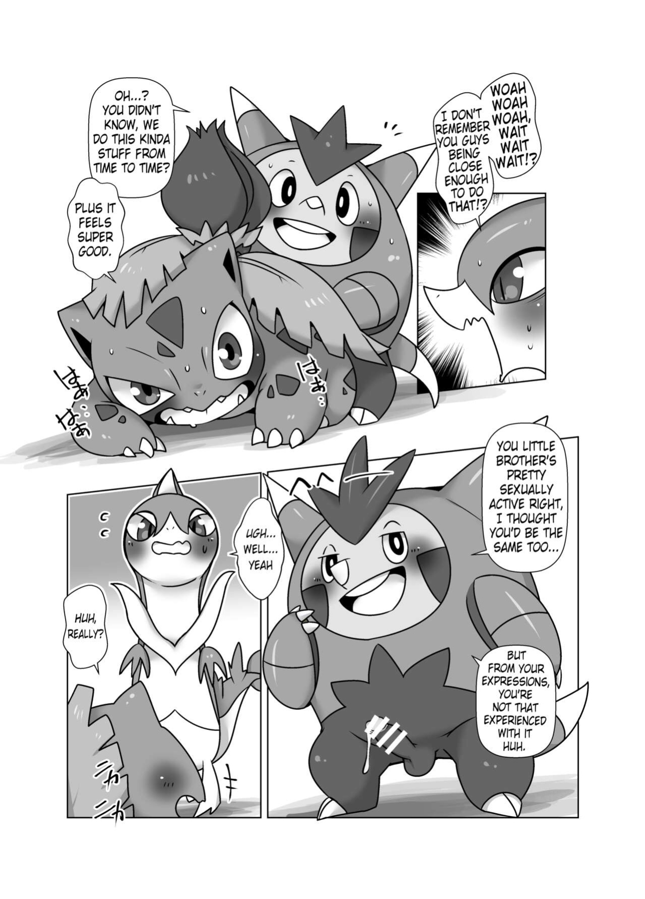 [Gun Modoki (Dorodoneru)] Boku mo Issho ni | I wanna join in too! (Pokémon) [A-Z Translations]