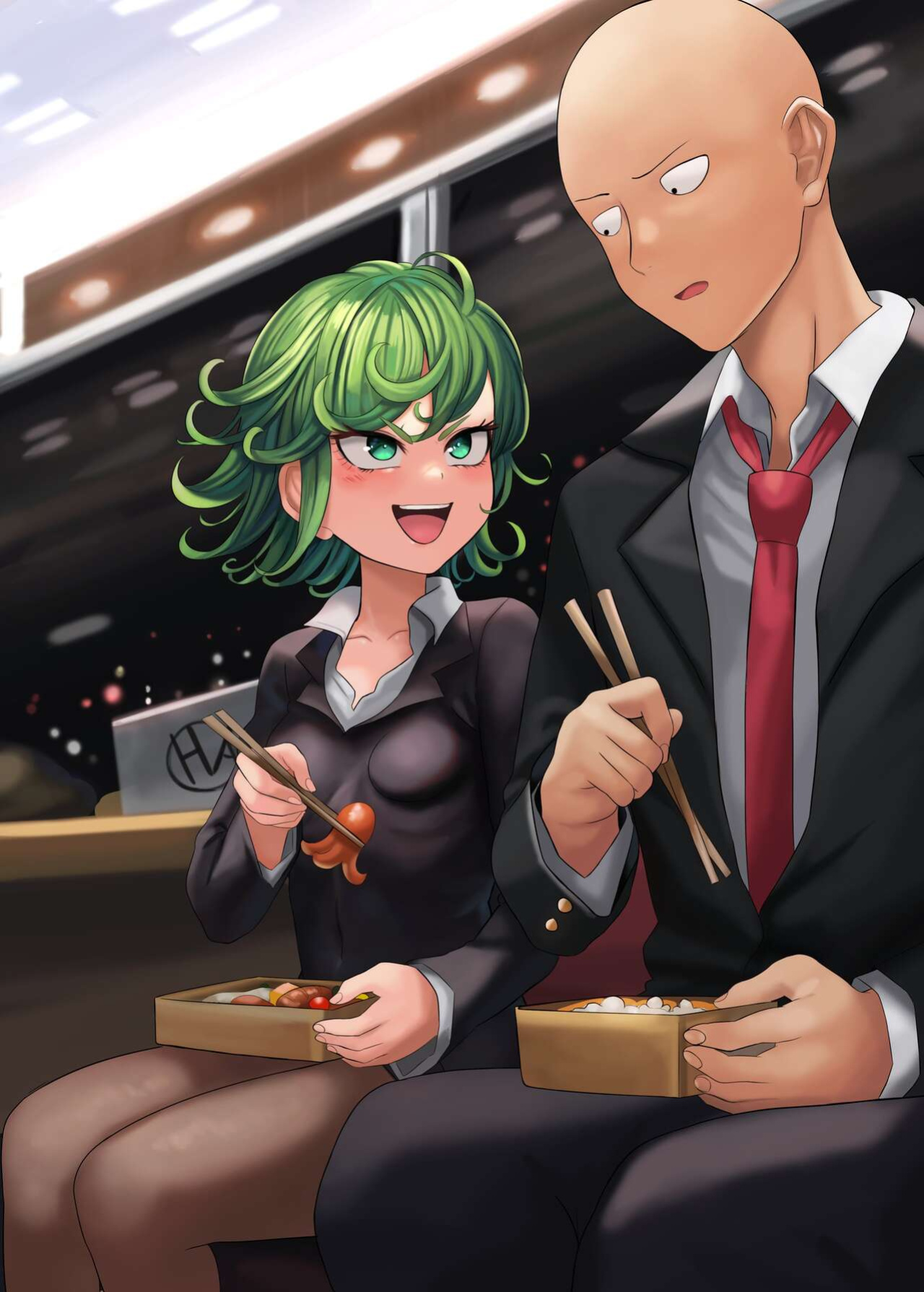 [FAIR6805] Tatsumaki x Saitama (One-Punch Man)