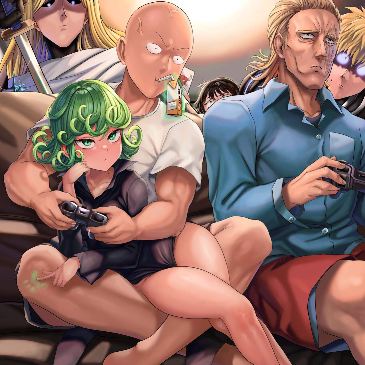 [FAIR6805] Tatsumaki x Saitama (One-Punch Man)