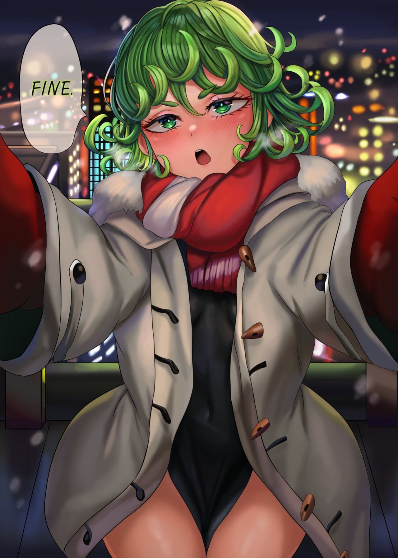 [FAIR6805] Tatsumaki x Saitama (One-Punch Man)