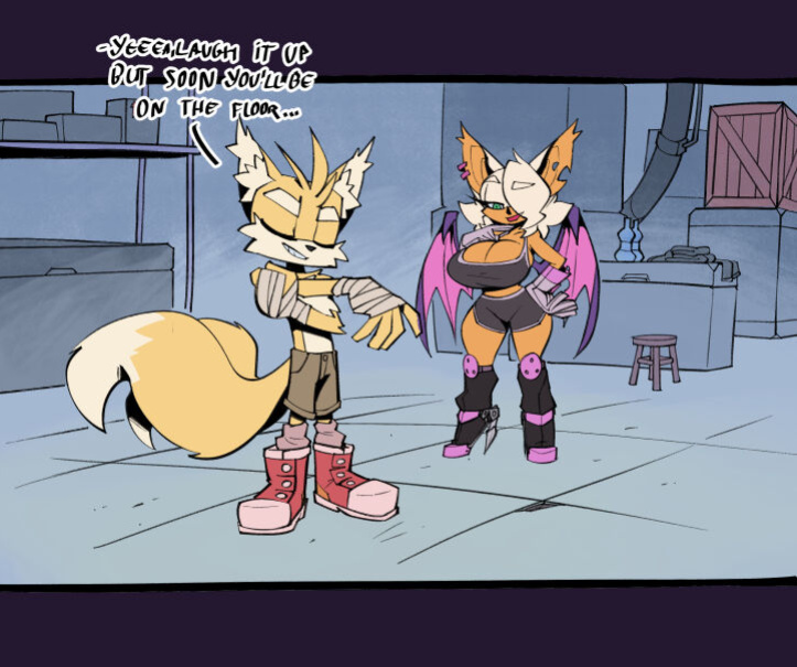 [BigDad] Let Them Fight [Flat Colors] (Sonic the Hedgehog)