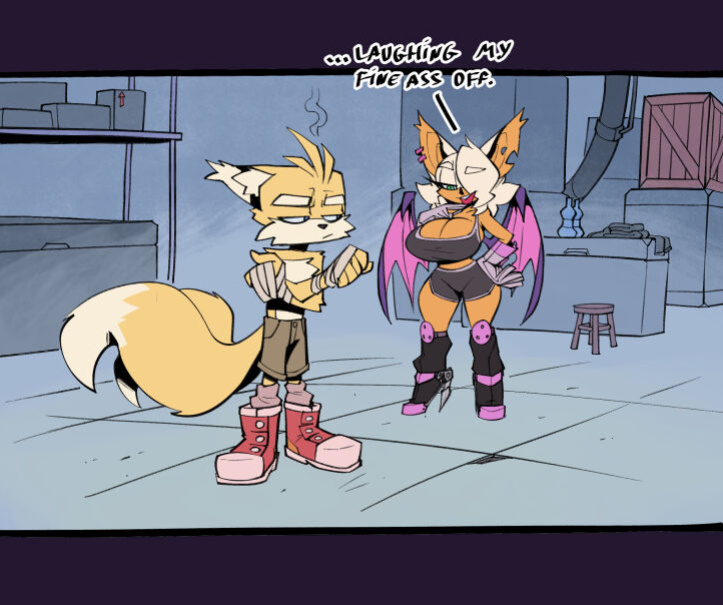 [BigDad] Let Them Fight [Flat Colors] (Sonic the Hedgehog)