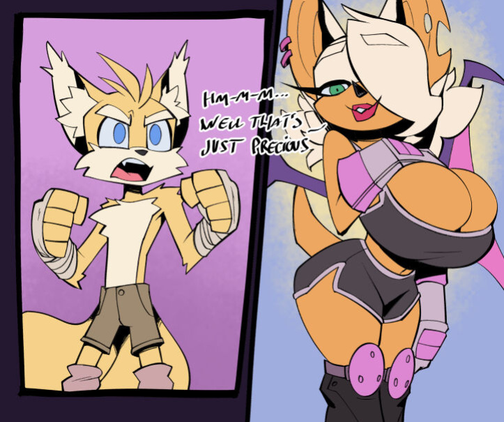 [BigDad] Let Them Fight [Flat Colors] (Sonic the Hedgehog)