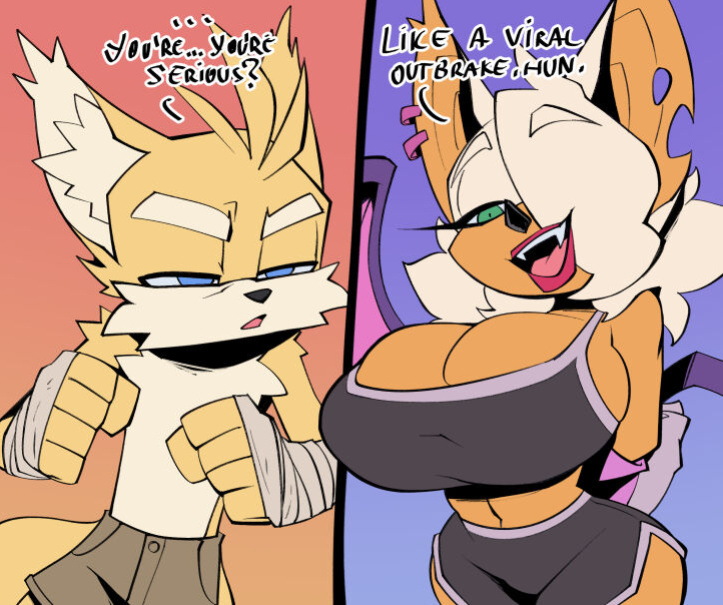 [BigDad] Let Them Fight [Flat Colors] (Sonic the Hedgehog)