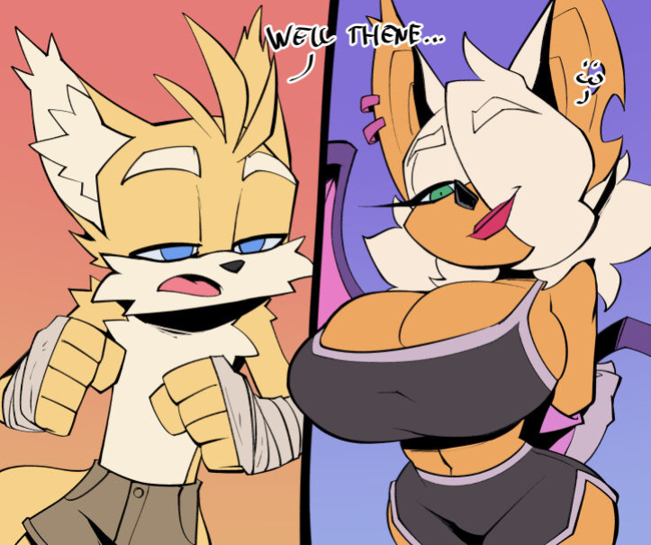 [BigDad] Let Them Fight [Flat Colors] (Sonic the Hedgehog)
